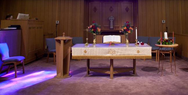 The altar