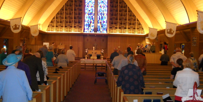 Sunday worship